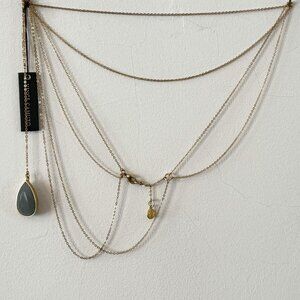 Vince Camuto 3 Chain Necklace with pendant, NWT